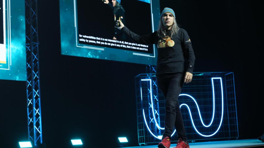 Chema Alonso, en el congreso tecnológico 'The Wave' en Zaragoza