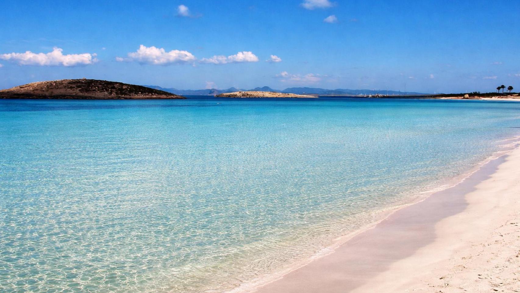 Playa de Ses Illetes.