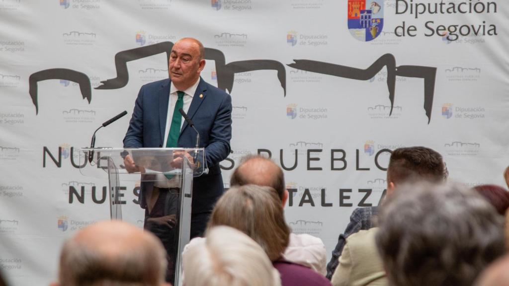 El presidente de la institución, Miguel Ángel de Vicente.