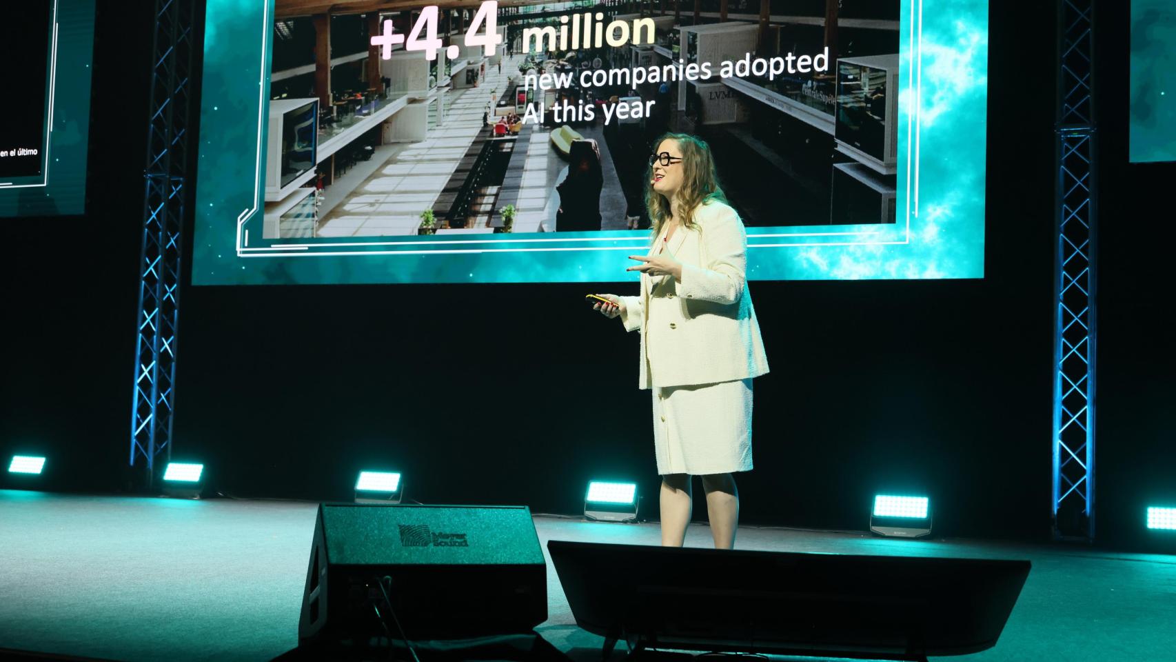 Sasha Rubel (AWS), en el congreso tecnológico 'The Wave' en Zaragoza