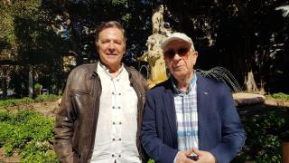 Alain Andreu, Responsable Cultural de Maison de France y Carlos Galiana, presidente.