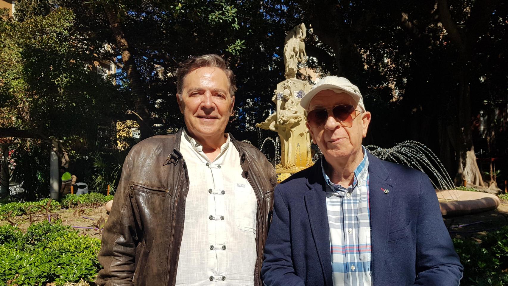 Alain Andreu, Responsable Cultural de Maison de France y Carlos Galiana, presidente.