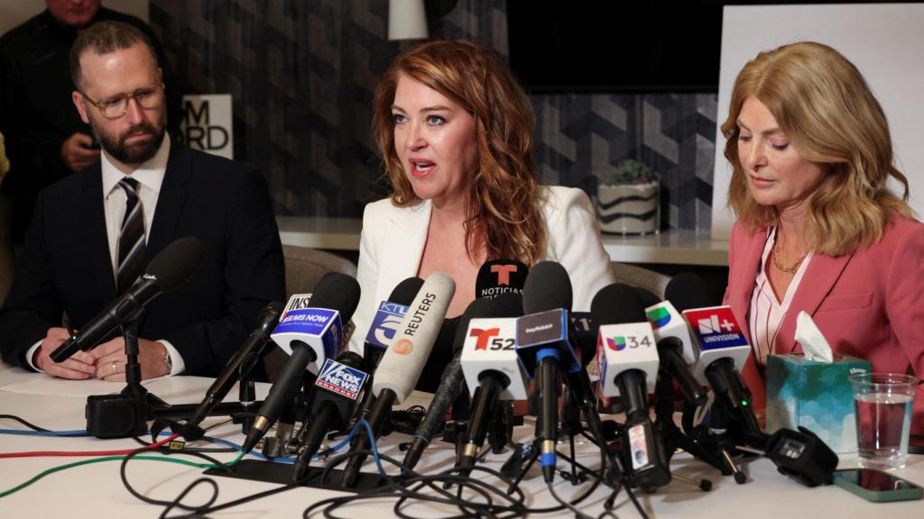 Lonna Drewes accused Eric Swalwell of abuse.
