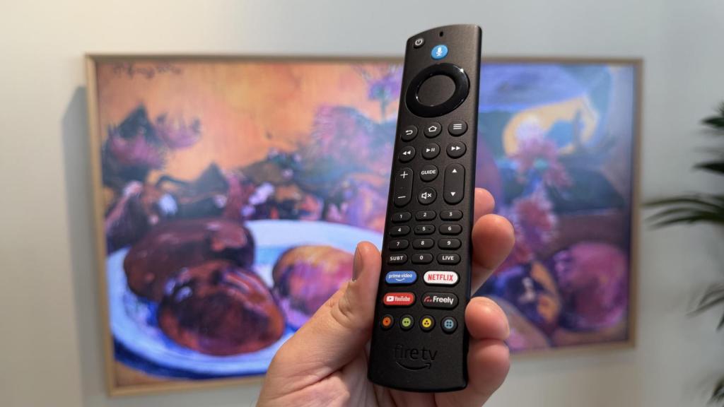 Mando del nuevo televisor de Amazon