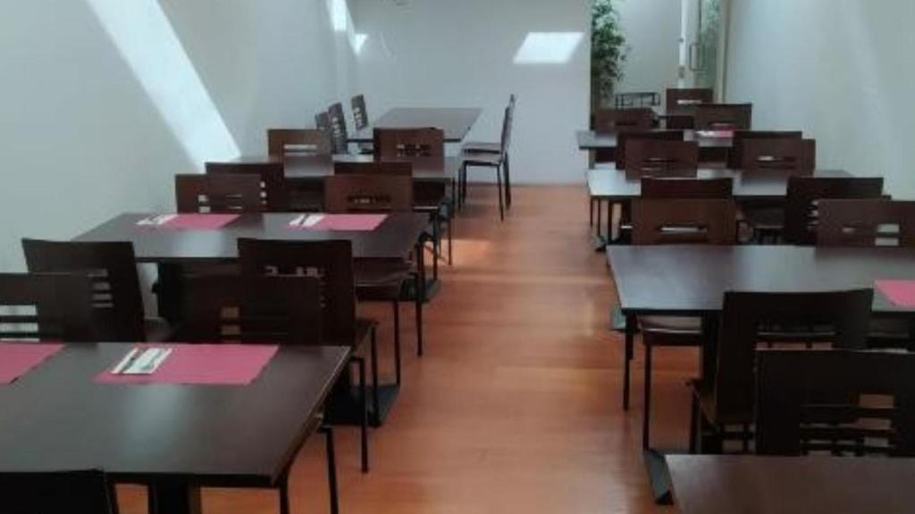 El Restaurante Obradoiro de Santiago de Compostela.