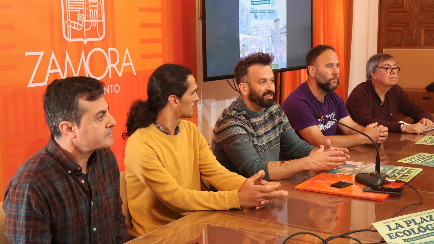 Presentación de La Plaza Ecológica en el Ayuntamiento de Zamora.