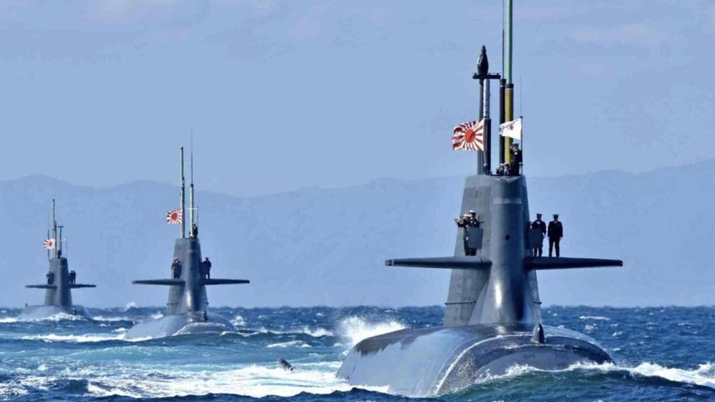 Submarinos diésel-eléctricos de última generación como la clase Sōryū.