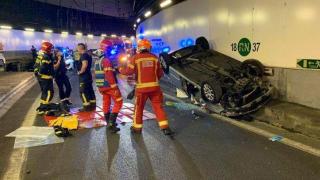 Imagen tras el atropello.