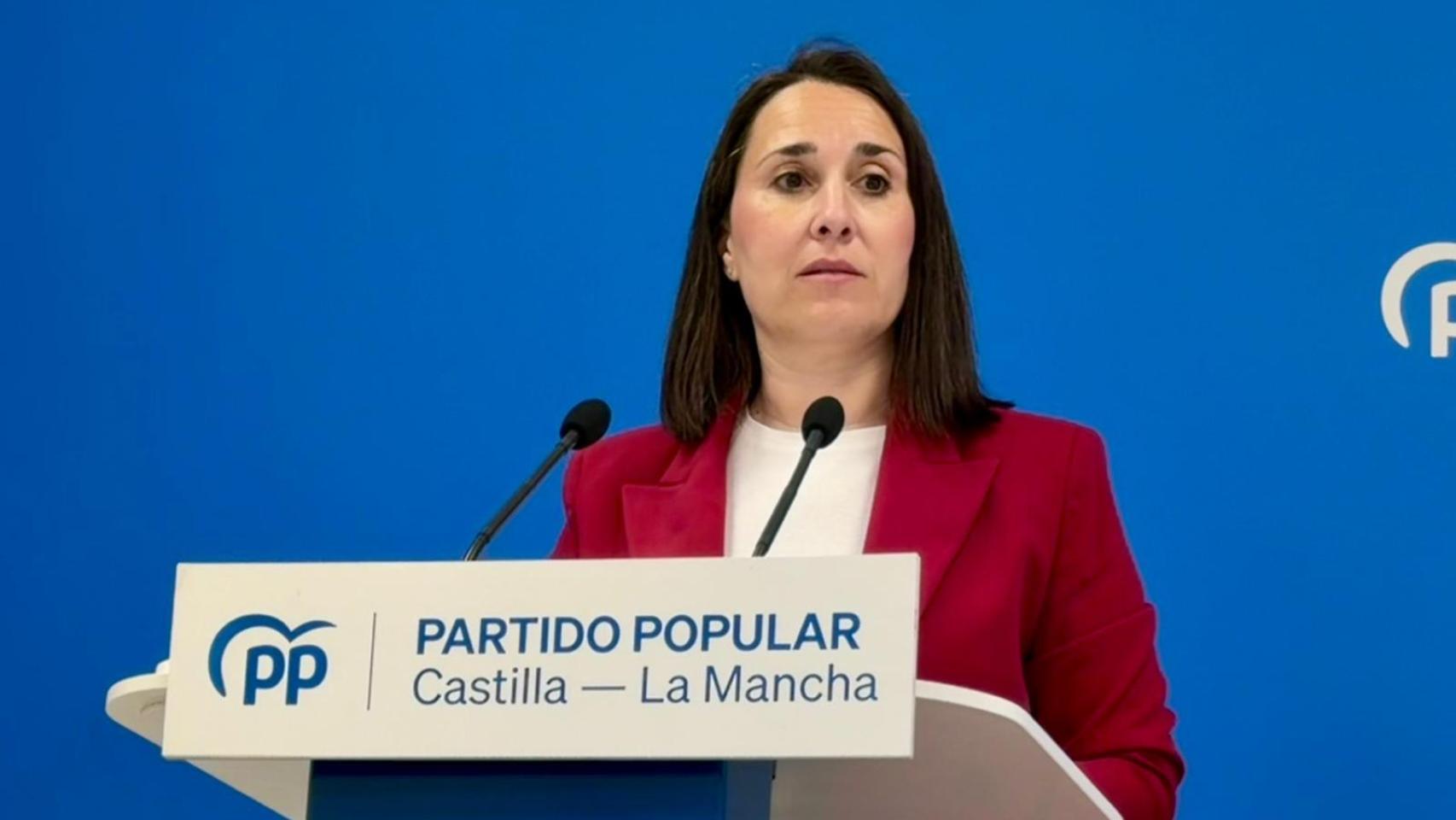 Alejandra Hernández es la portavoz del PP de Castilla-La Mancha.