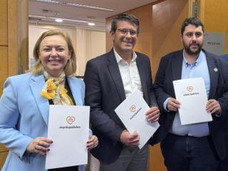 Natàlia Enguix, Jorge Rodríguez y David García. EE