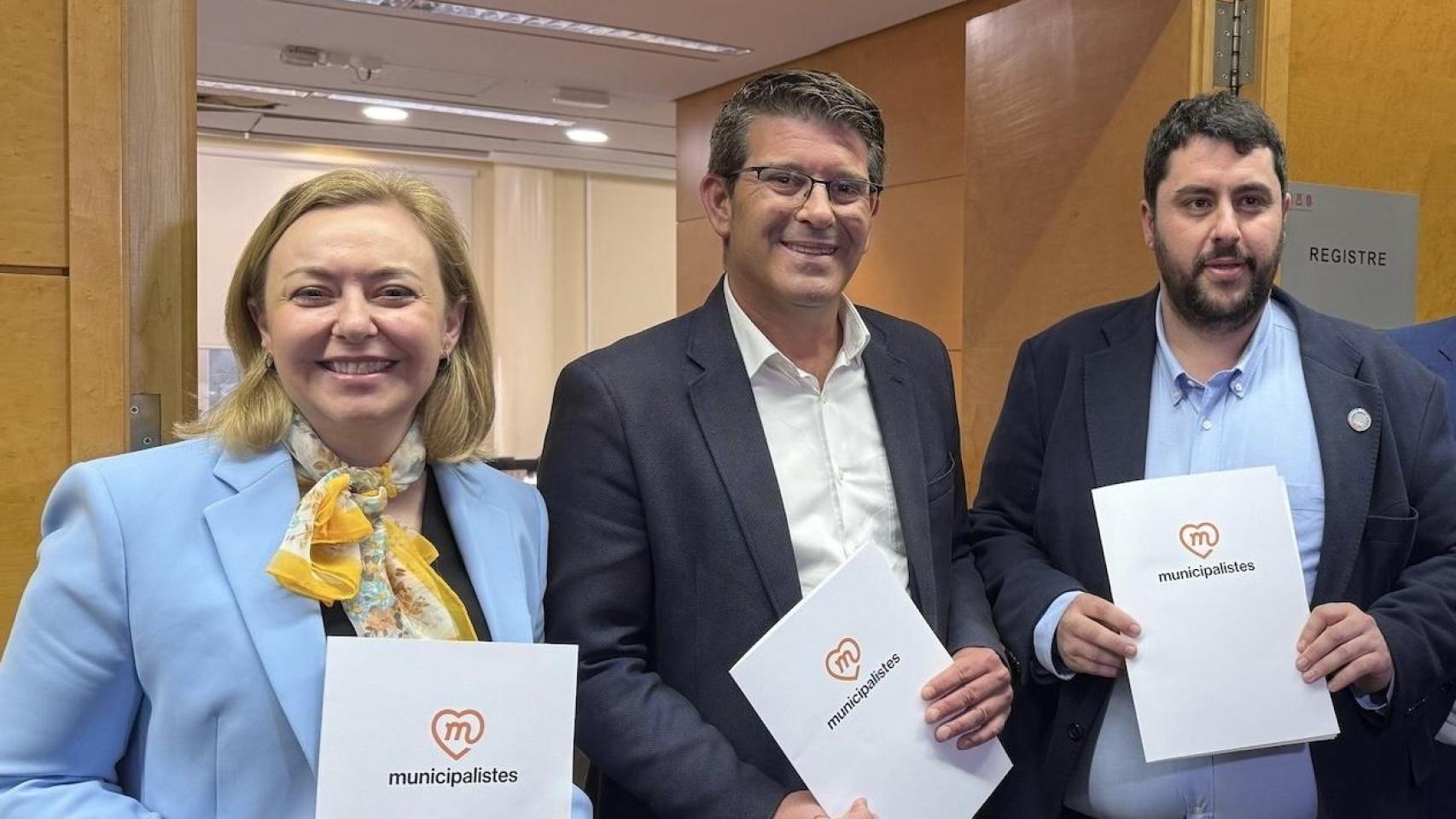 Natàlia Enguix, Jorge Rodríguez y David García. EE