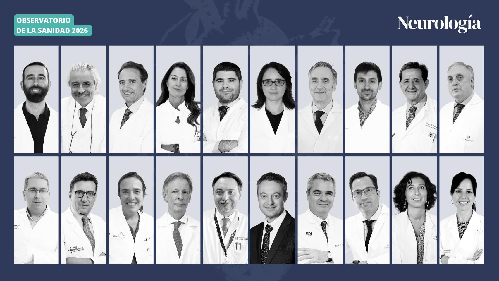 Los 300 mejores médicos de España del Observatorio de la Sanidad: Neurología