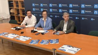 Ángeles Armisén presenta los campamentos de verano de la Diputación de Palencia