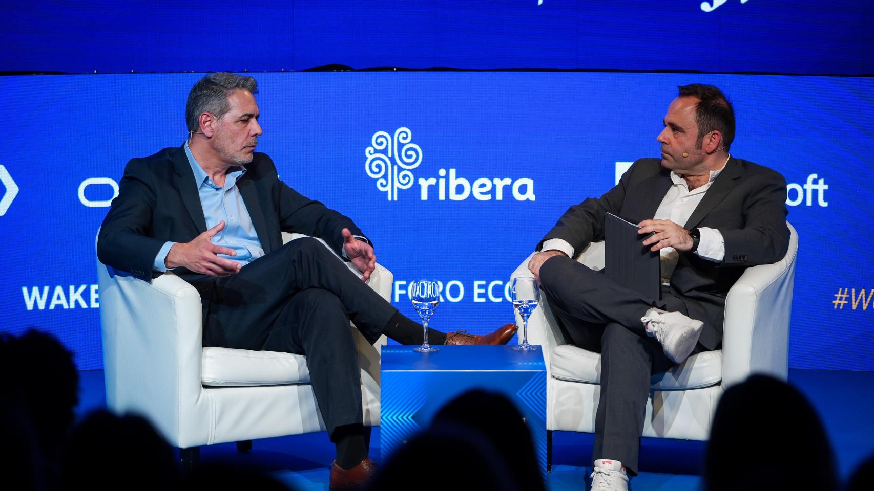 Pablo Gallart, CEO del Grupo Sanitario Ribera en su conversación durante Wake Up, Spain! con Eduardo Ortega, redactor jefe de EL ESPAÑOL- Invertia.