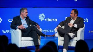 Pablo Gallart, CEO del Grupo Sanitario Ribera en su conversación durante Wake Up, Spain! con Eduardo Ortega, redactor jefe de EL ESPAÑOL- Invertia.