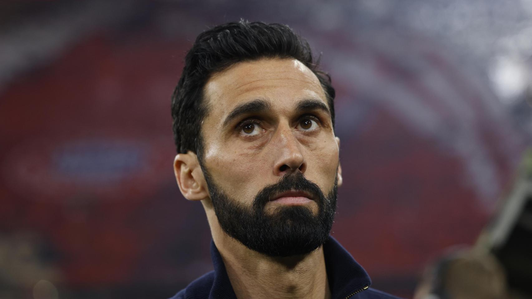 Álvaro Arbeloa, en el Allianz Arena