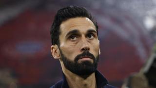 Álvaro Arbeloa, en el Allianz Arena