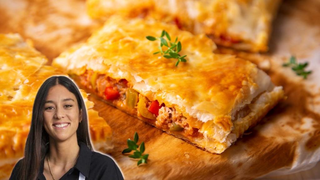 María Lo, cocinera, en un montaje de El Español