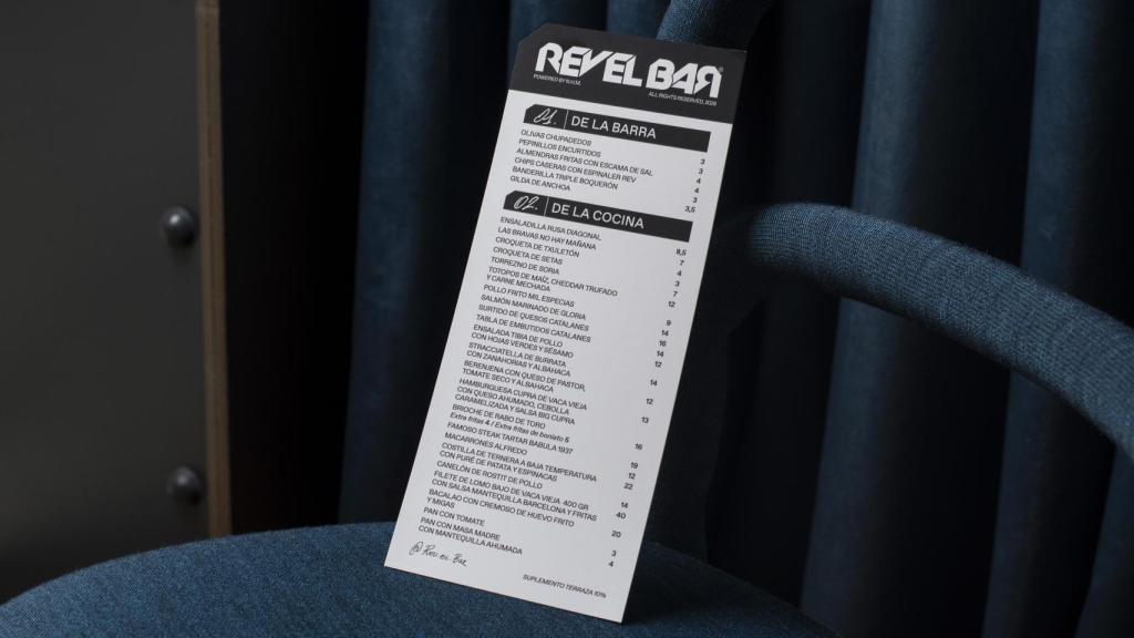 La carta de REV EL BAR.
