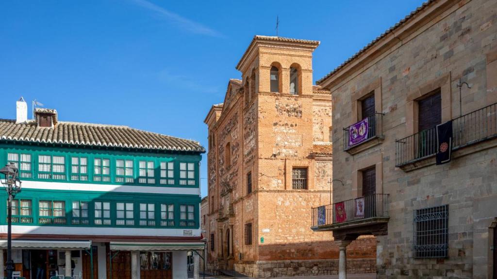 Esquina de la Plaza Mayor de Almagro, Ciudad Real