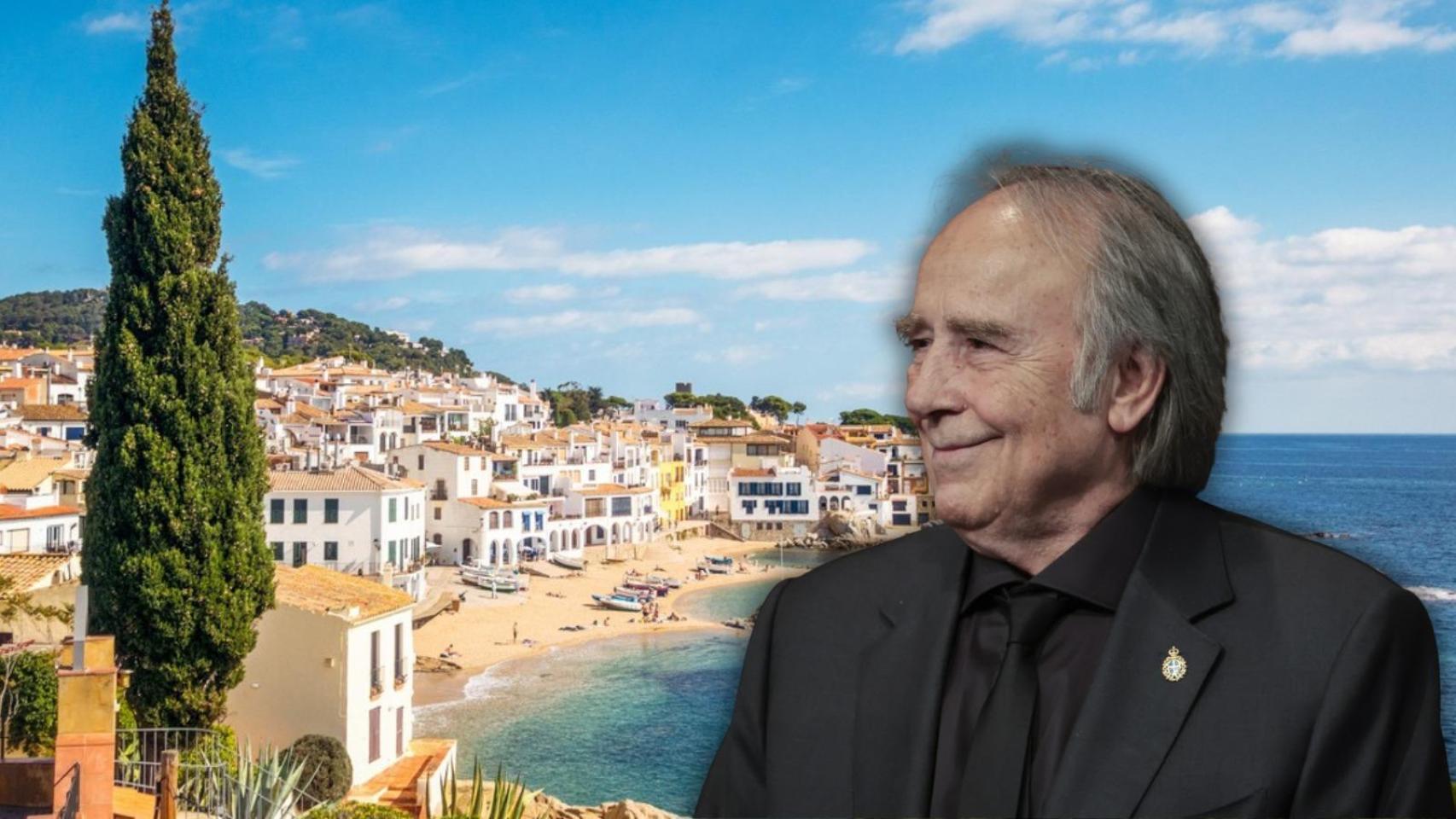 Calella de Palafrugell y Joan Manuel Serrat.