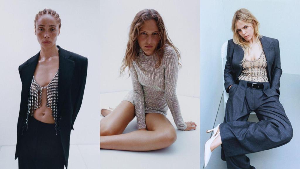 Eveningwear, brillo y fluidez: las claves de la colección.
