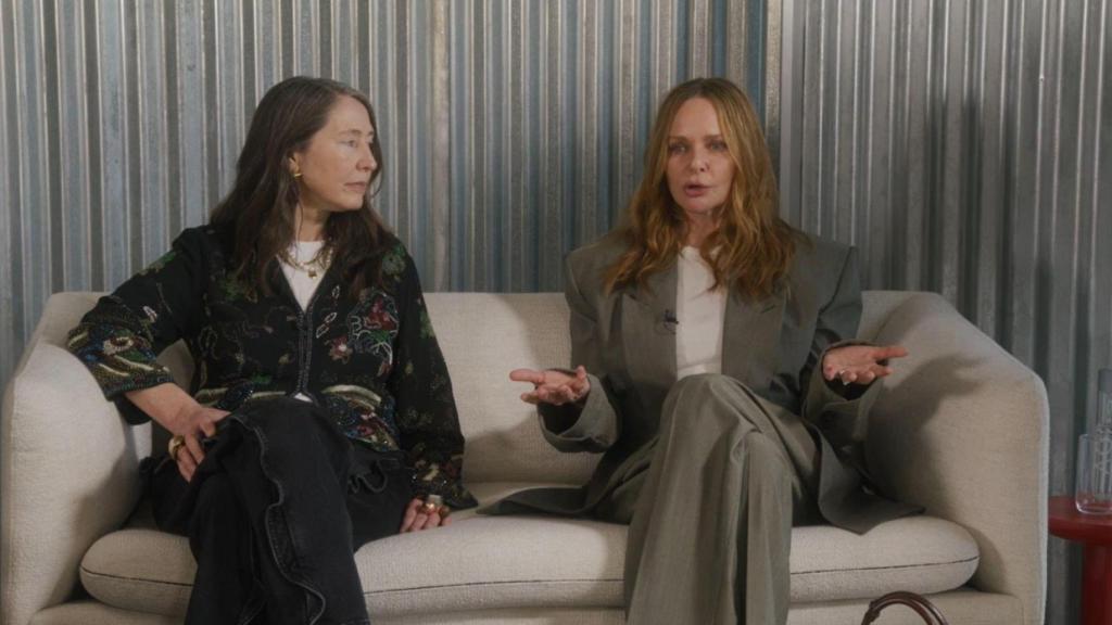 Ann-Sofie Johansson y Stella McCartney conversan sobre su nueva colaboración.