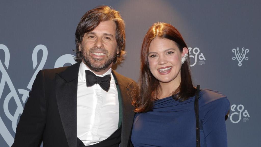 Isabelle Junot y Álvaro Falcó, en la inauguración del Club Vega en Madrid, el pasado mes de marzo.