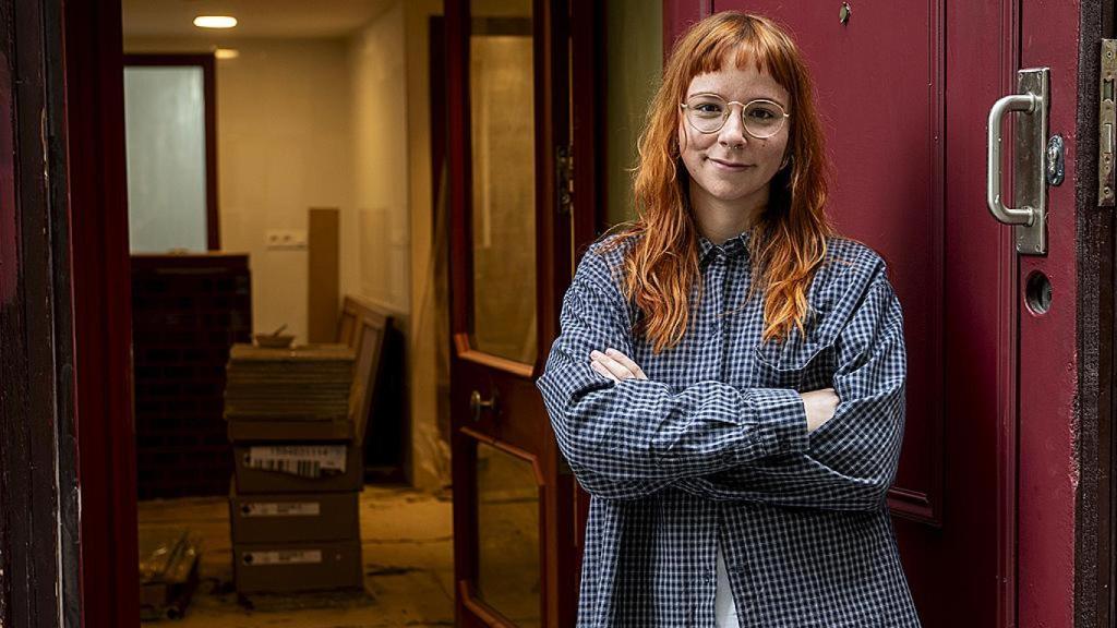 Laura Sanz Almaraz ultima la apertura de Barm en Valladolid.
