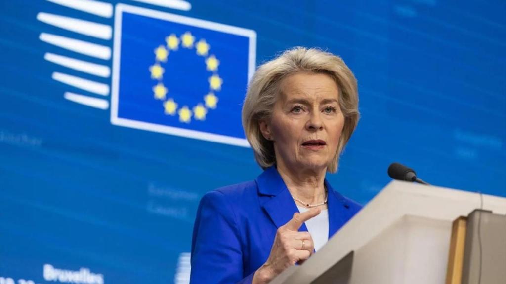 Ursula Von der Leyen, presidenta de la Comisión Europea.