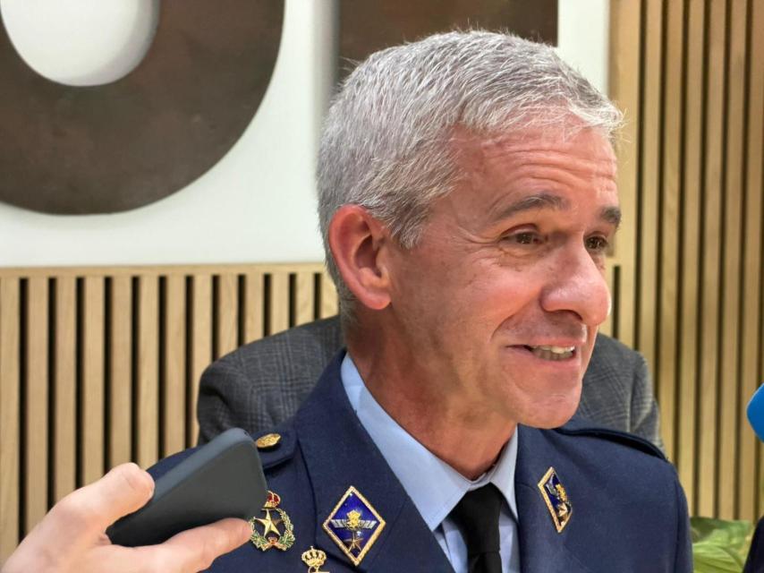 El coronel Luis Carlos Frago, subdirector general de Adquisiciones del Ministerio de Defensa, en las jornadas de la CEOE de Valladolid
