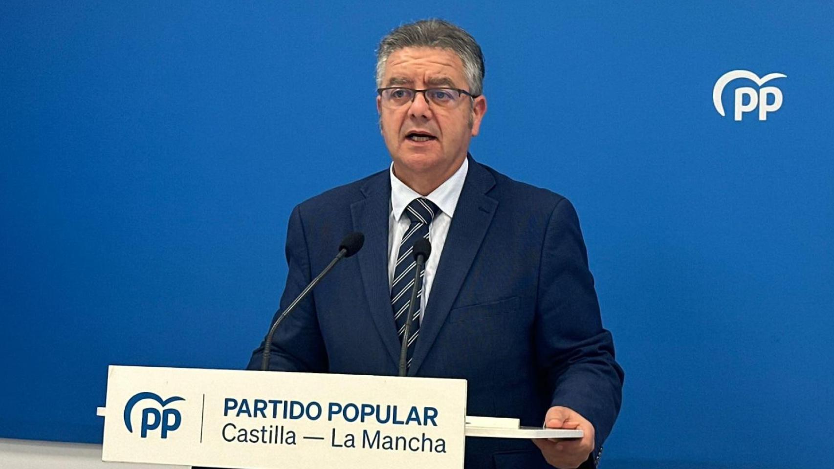 Juan Antonio Moreno, coordinador general del PP de Castilla-La Mancha.