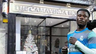 Una de las peluquerías de Eduardo Camavinga en Madrid