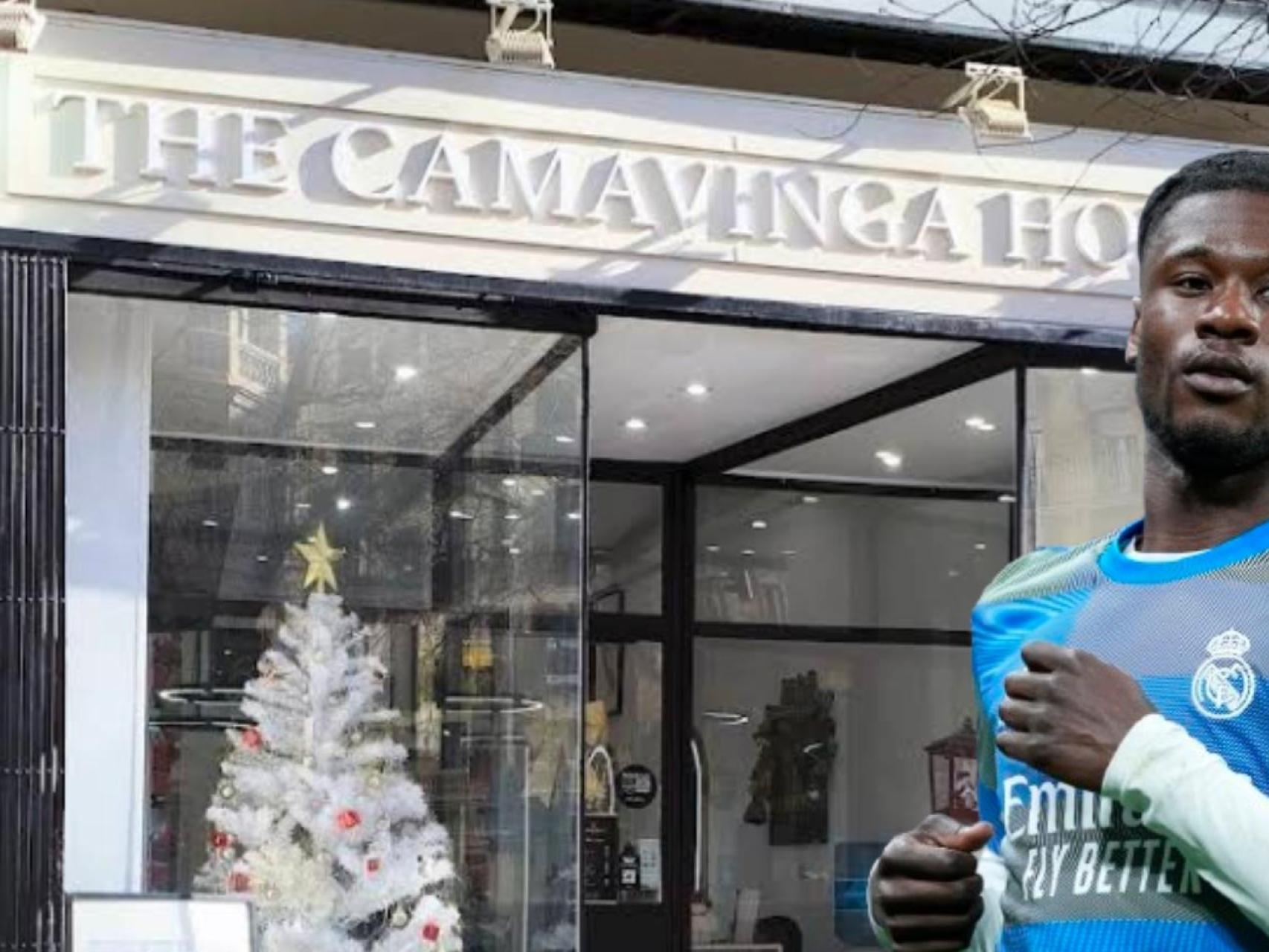 Una de las peluquerías de Eduardo Camavinga en Madrid
