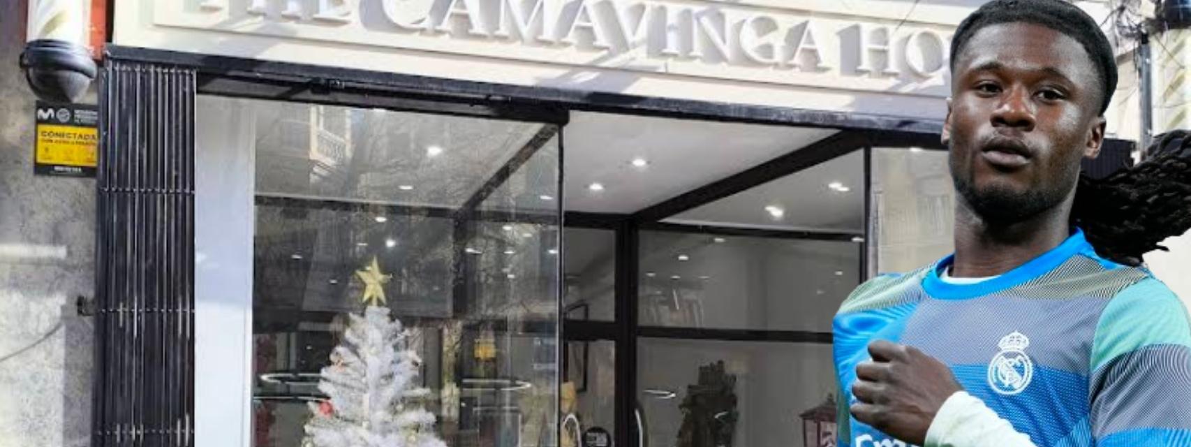 Una de las peluquerías de Eduardo Camavinga en Madrid