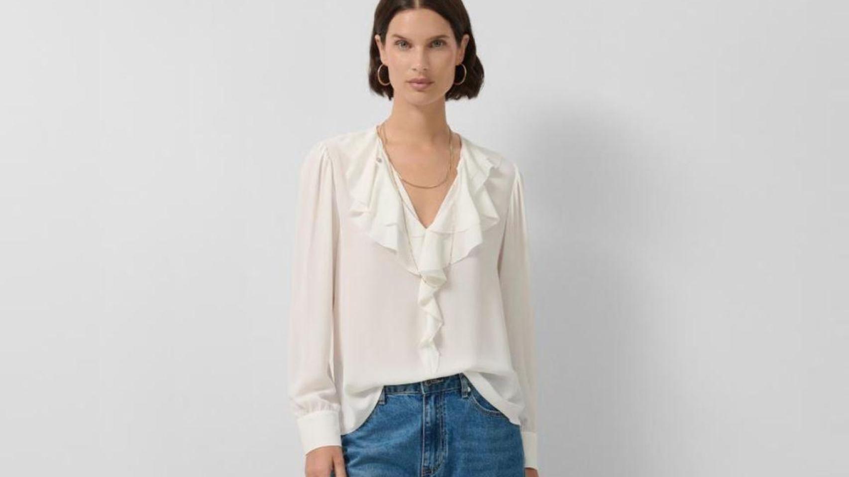 Blusa de manga larga de Roberto Verino