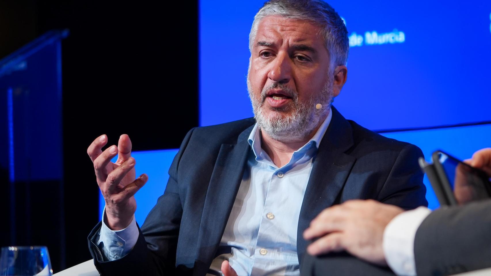 Javier Ibáñez, director general de Sanitas Seguros, durante su intervención.