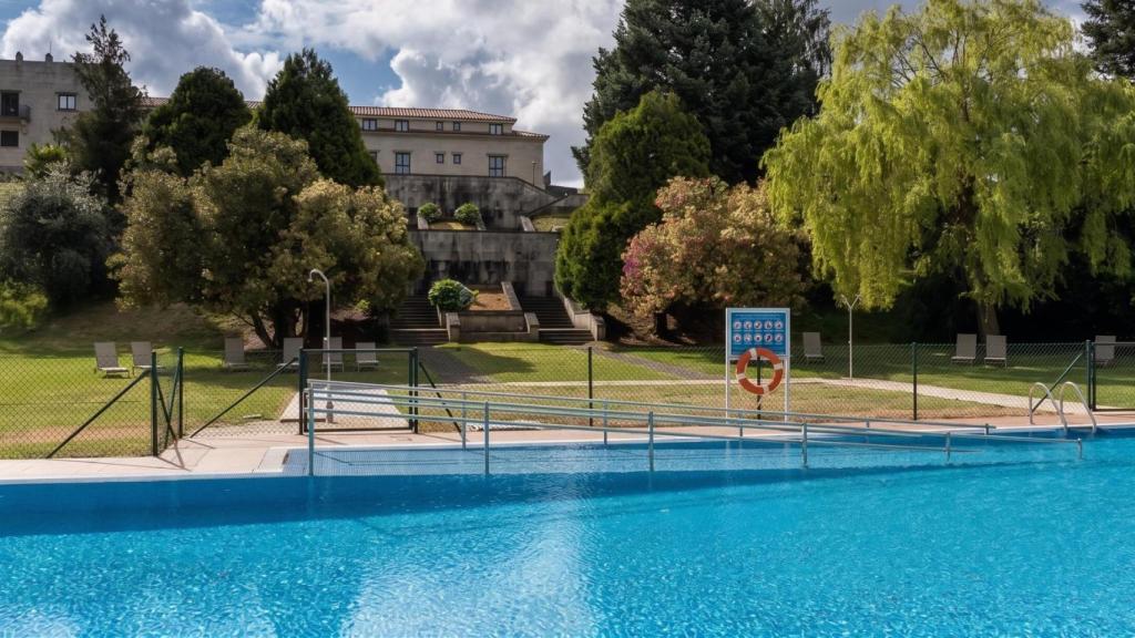 Piscina del Parador de Tui