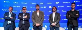 Participantes en la mesa de ciberseguridad.