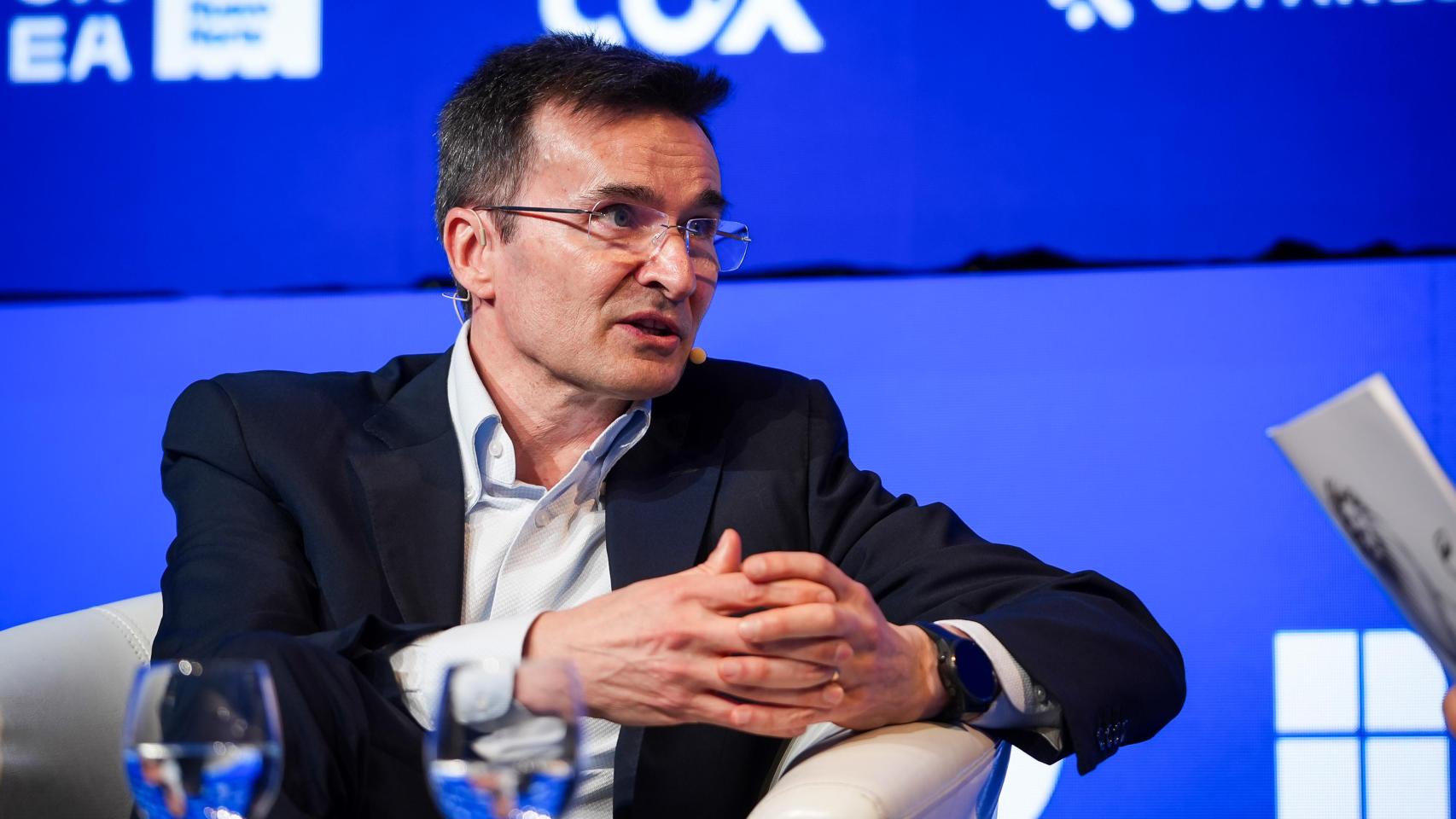 Marco Sansavini, presidente y CEO de Iberia durante su intervención en Wake Up, Spain! Wake Up, Europe!