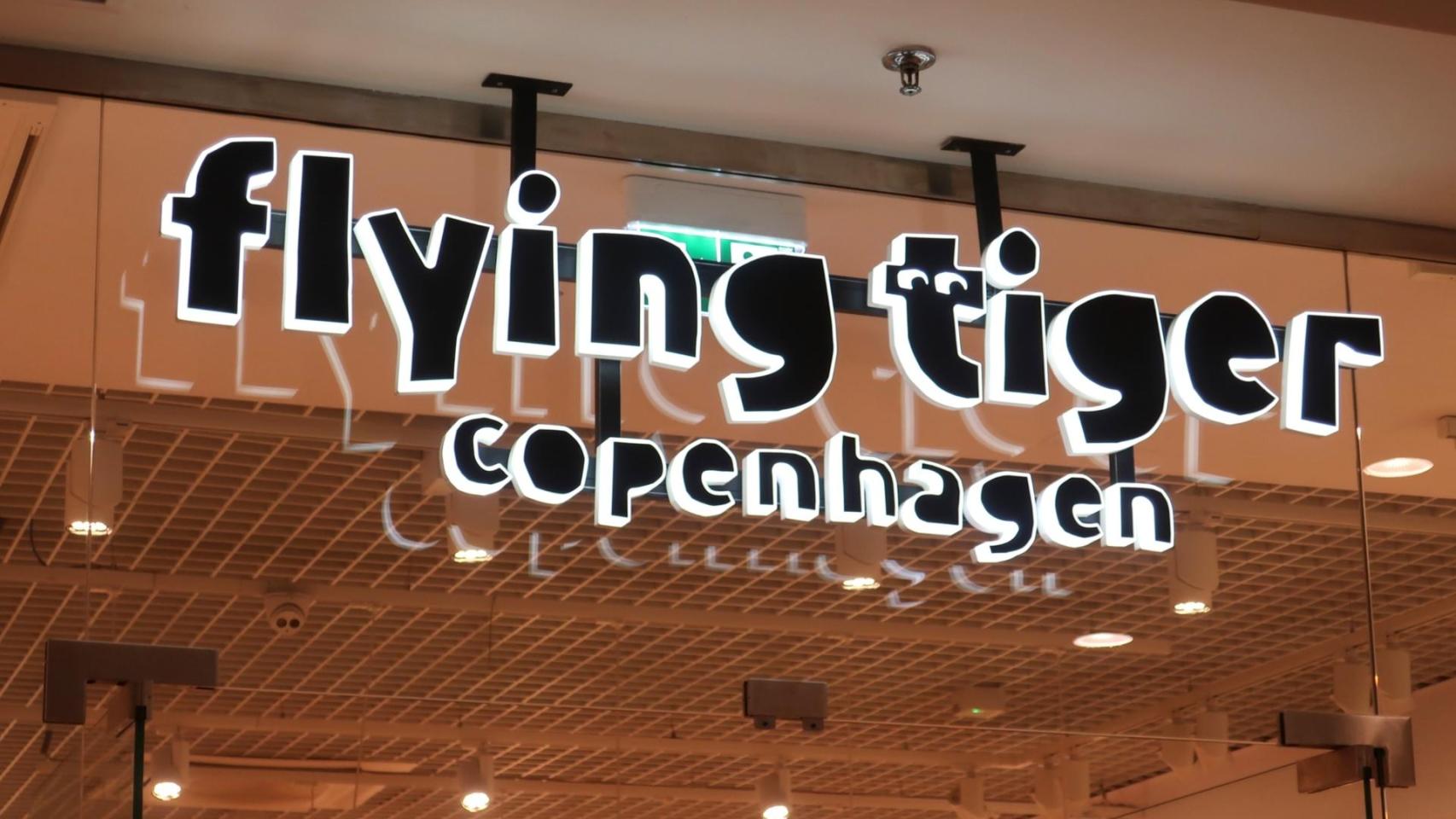 Fachada de una tienda Flying Tiger
