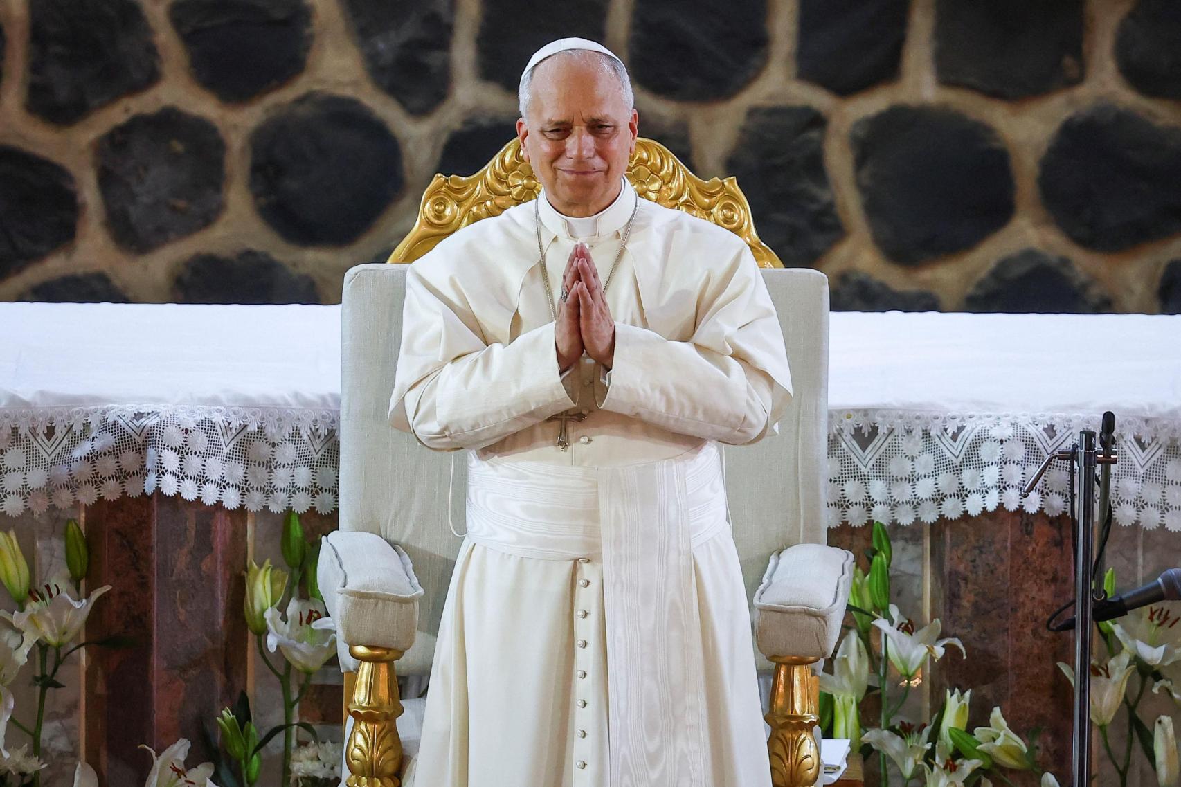 El papa León XIV.