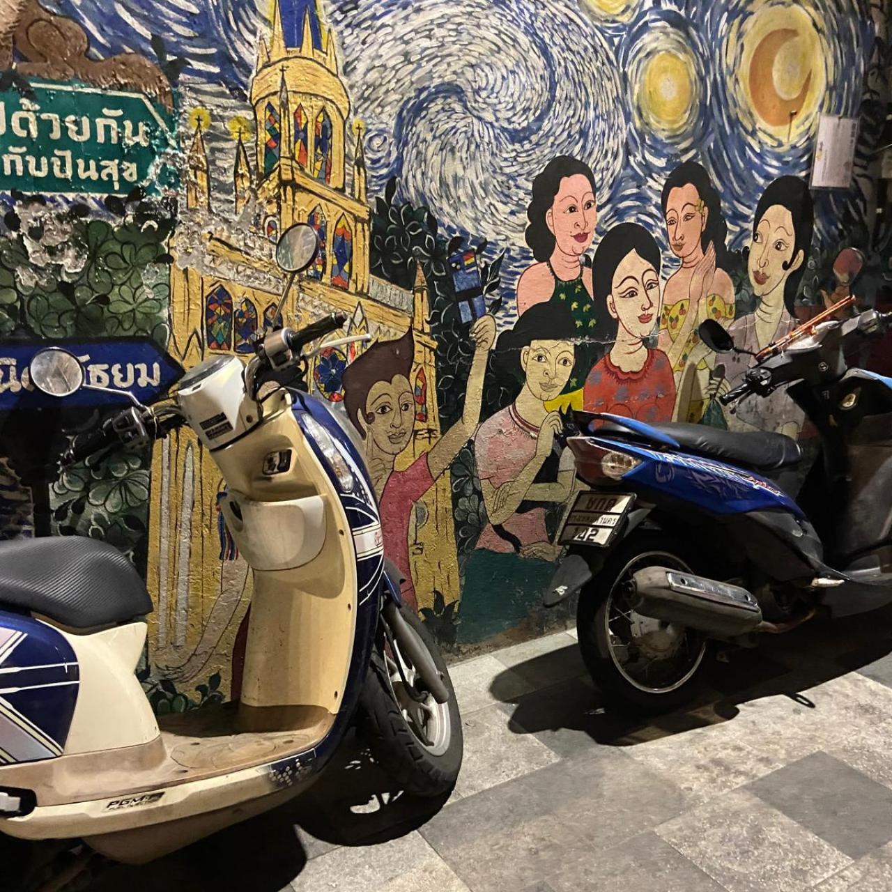 Street Art en una calle de Talat Noi.