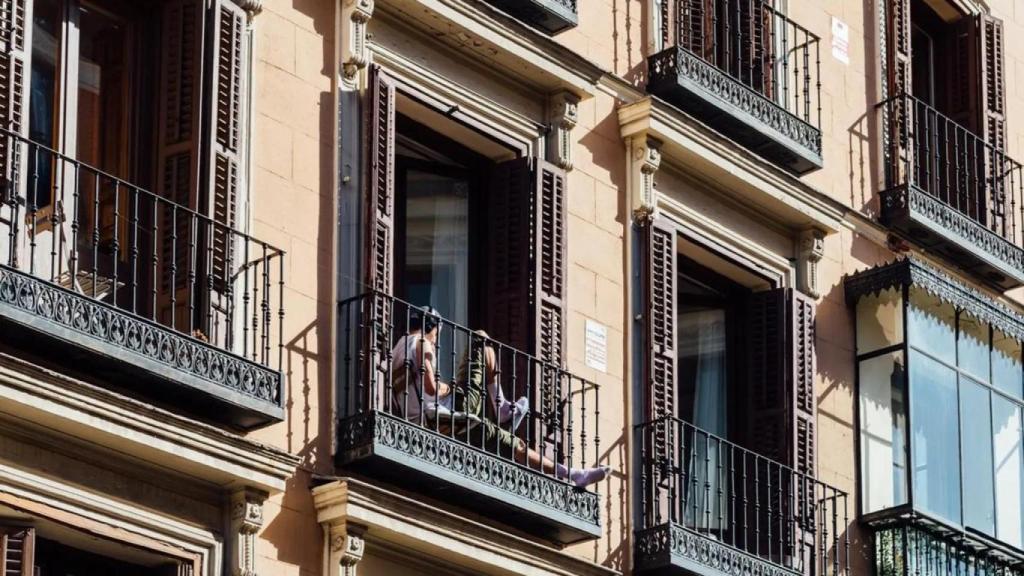 Fachada de un edificio.