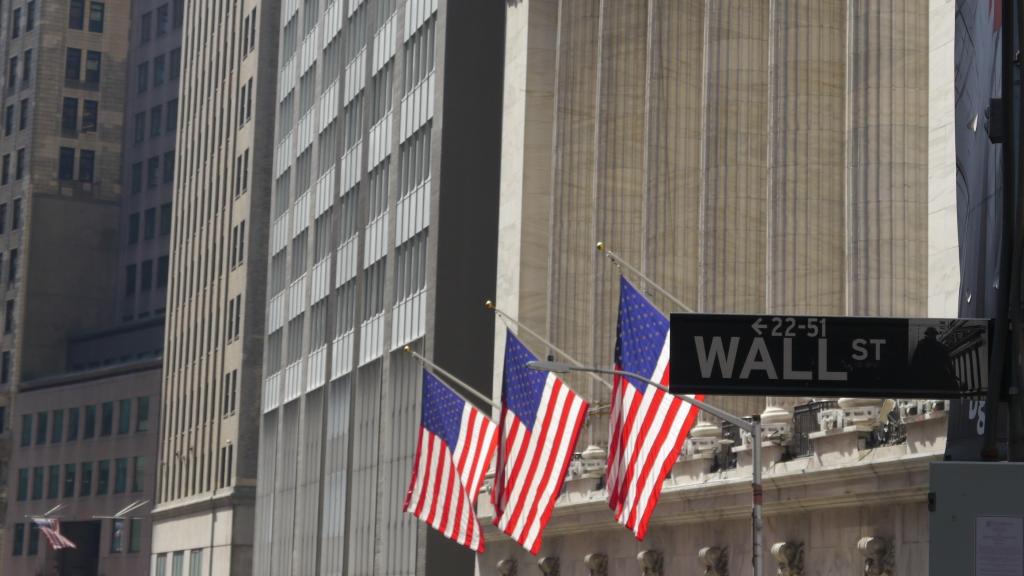 Fachada de la Bolsa de Nueva York.