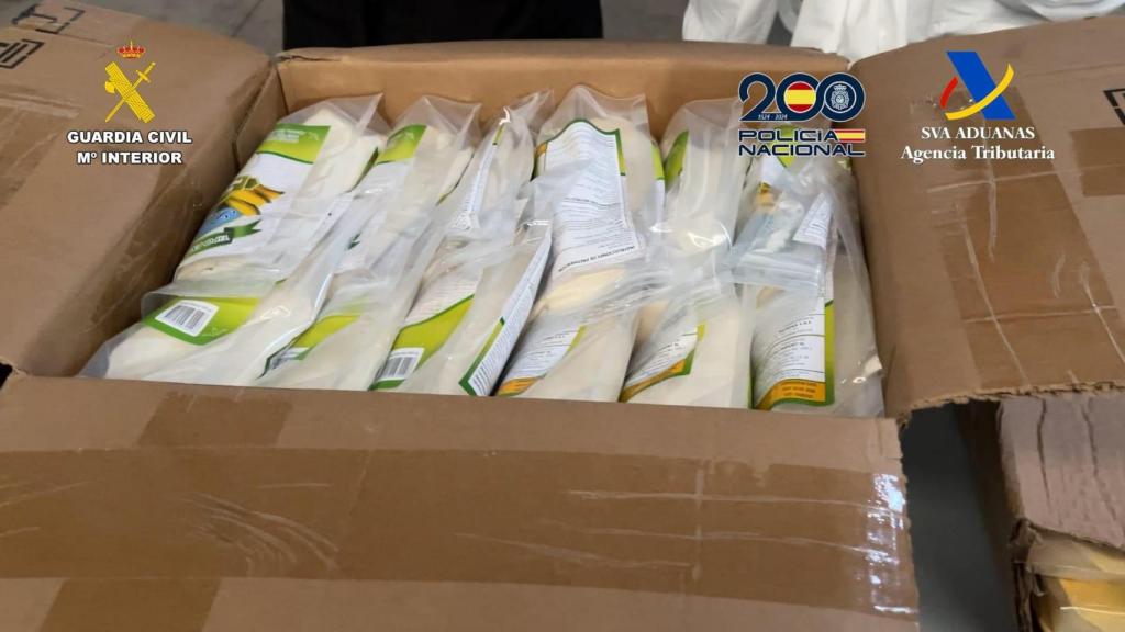 Material incautado durante la operación.