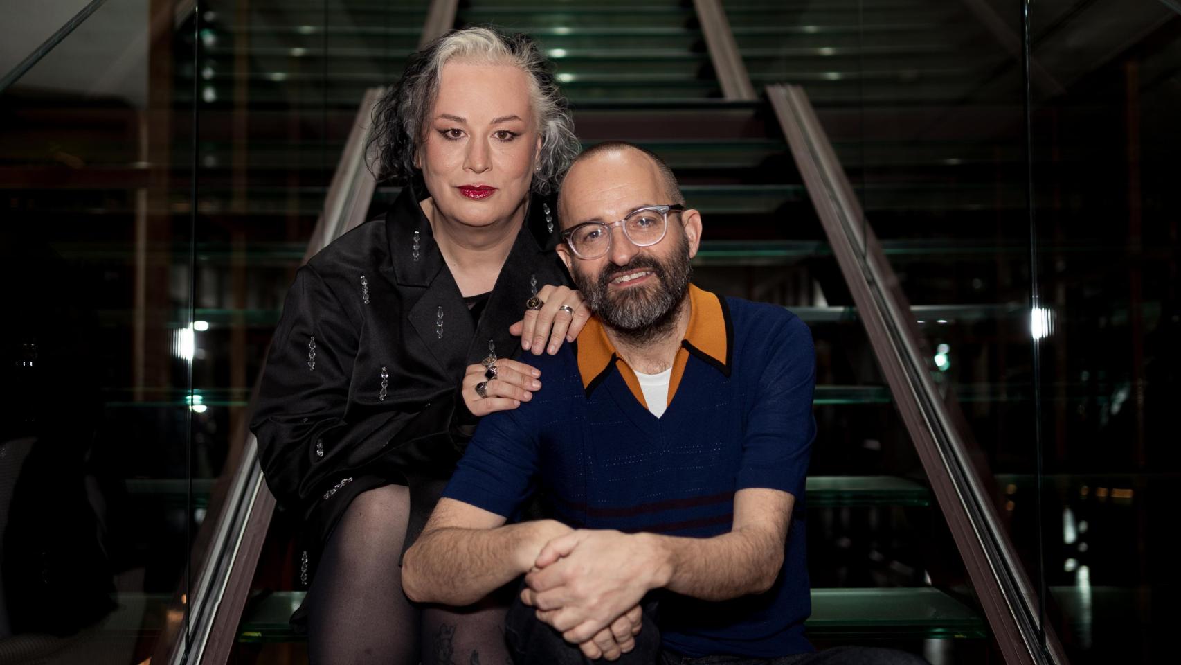 Alana S. Portero y Fernando González Molina. Foto: Cristina Villarino