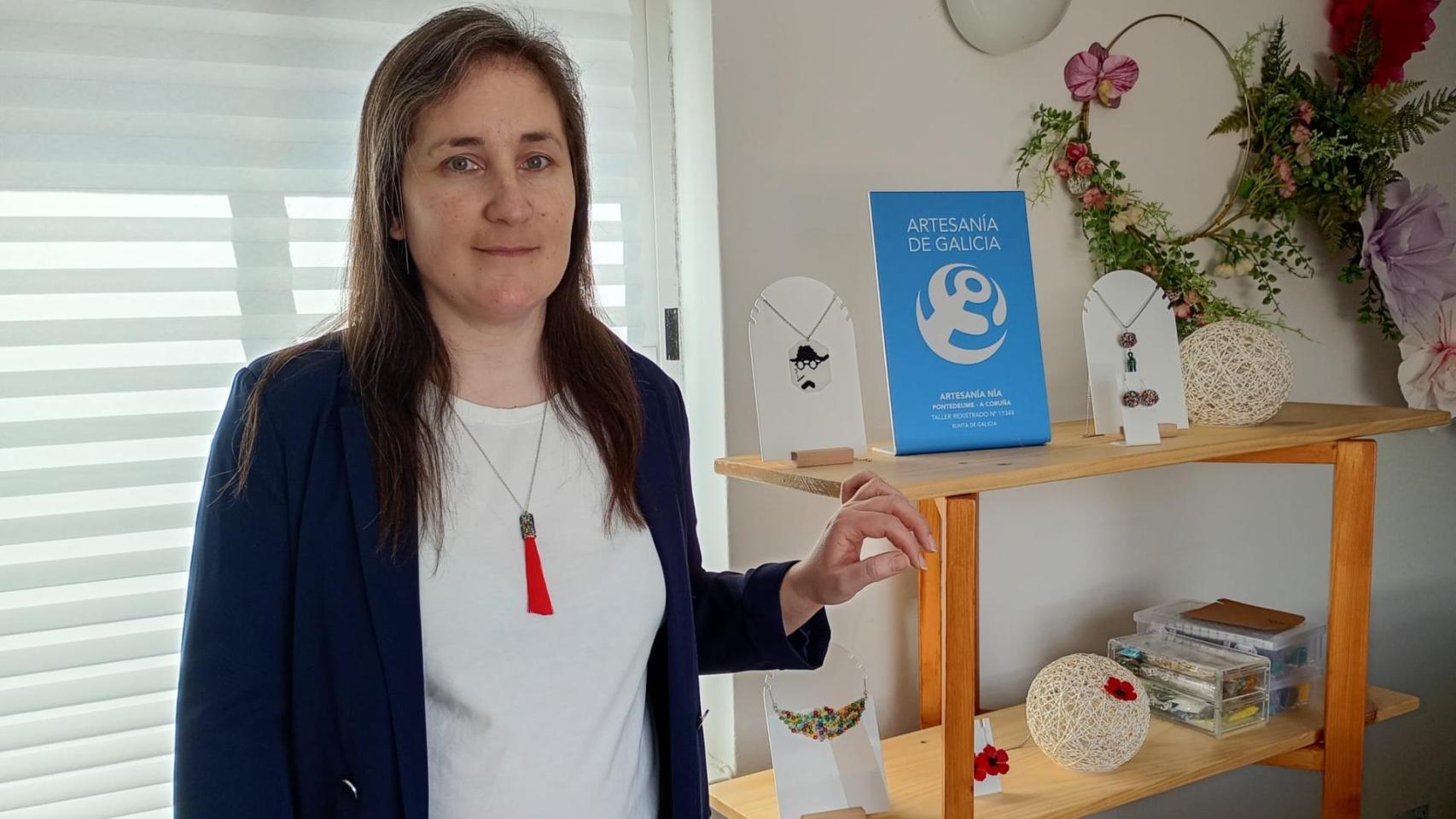 Eugenia Domínguez, responsable de Artesanía Nía.