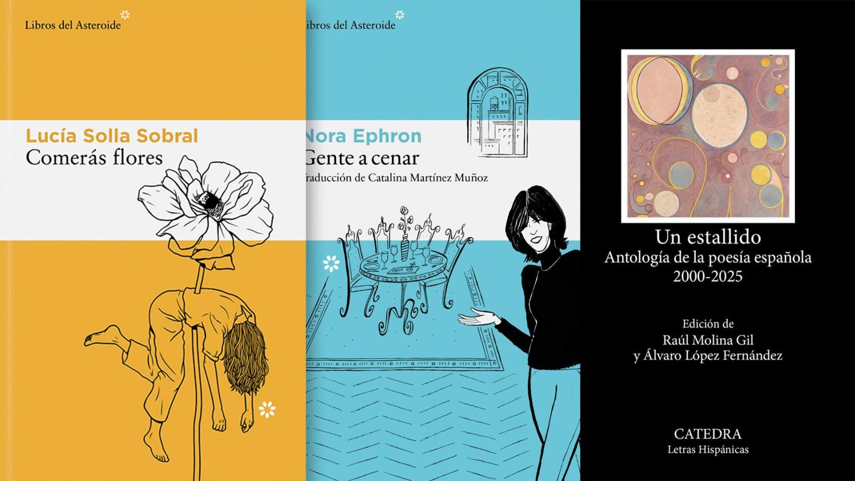 Los libros más vendidos de la semana en Ficción, No Ficción y Poesía.