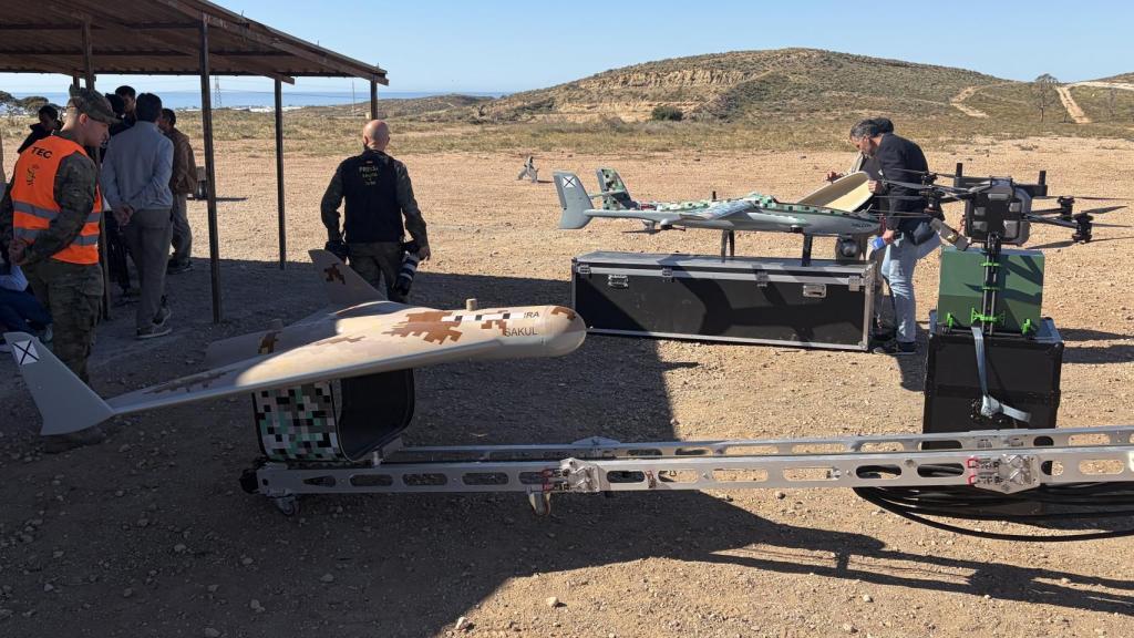 Conjunto de drones probados durante la Campaña de Experimentación